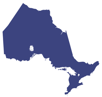 Carte d'Ontario